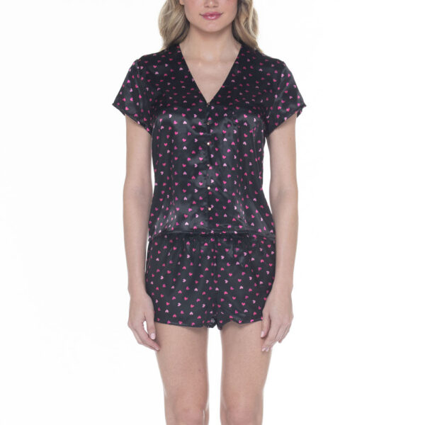 Pijama Satín Mujer «Lady Genny» código: J661 – Ropa interior a