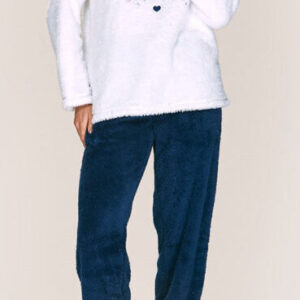 Pijama Polar Peluche Mujer "Lady Genny" código: J929