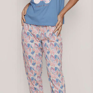 Pijama Algodón Estampado Mujer "Lady Genny"