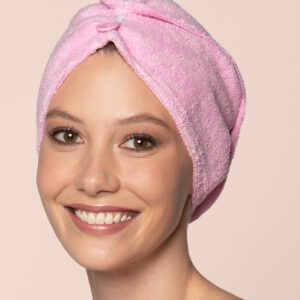 Set Toalla de Cabello y Gorro de Baño "Lady Genny"