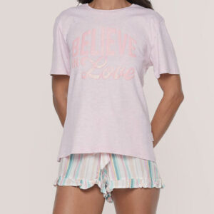 Pijama Algodón y Viscosa Mujer "Lady Genny"