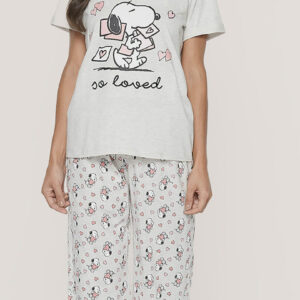 Pijama Algodón Snoopy Mujer "Lady Genny"
