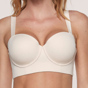 Sostén Strapless Microfibra con Soft "Lady Genny"